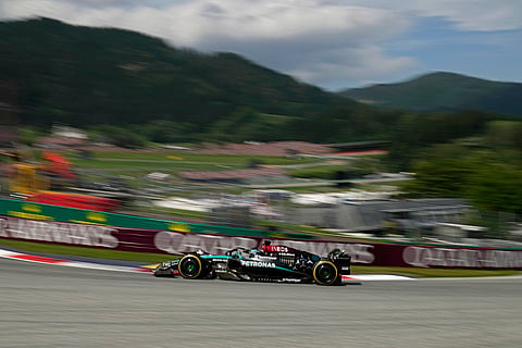Mercedes driver George Russell